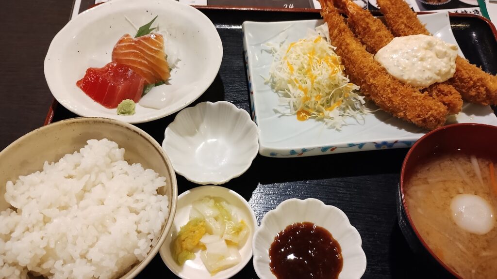 イベント前に食べたランチの内容